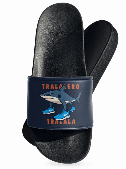 Tralalero Tralala – Italian Brainrot pantofle Navy