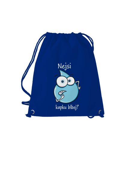 Nejsi kapku blbej vak Royal Blue Mal