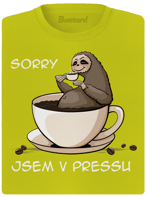 V pressu dámské sportovní tričko Neon Yellow