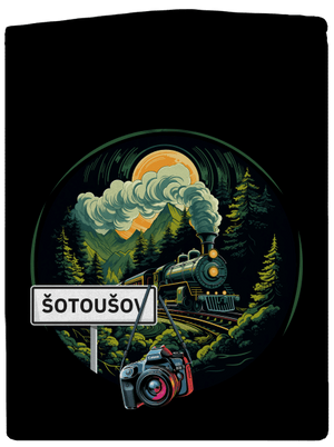 Šotoušov dámská mikina na zip Black