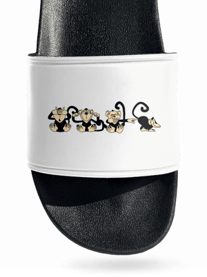 Opice pantofle White