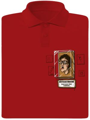Učitelka obecná pánská polokošile Red Mal