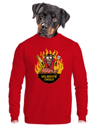 unisex mikina bez kapuce