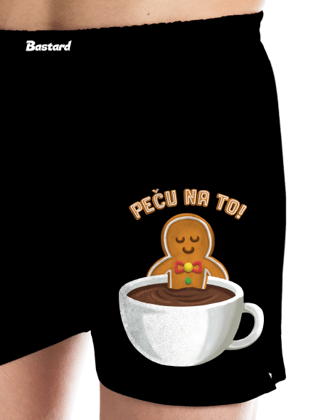 Peču na to! pánské trenky Black