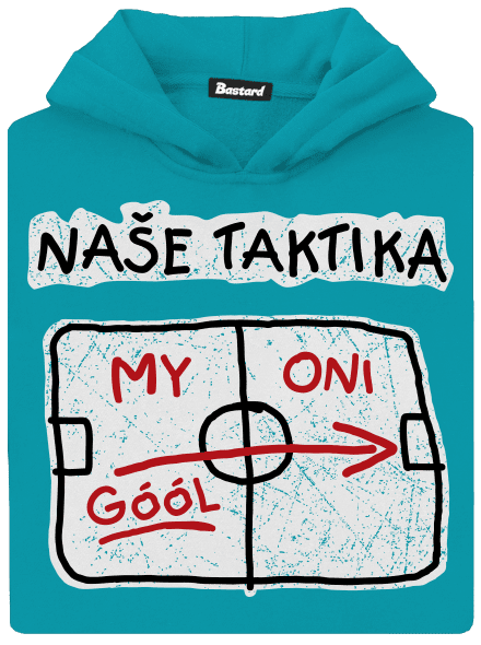 Naše taktika dětská mikina klokanka Hawaiian Blue