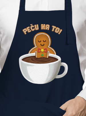 Peču na to! zástěra Navy