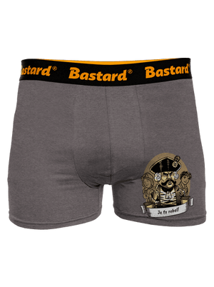 B14: S čerty nejsou žerty boxerky Gray Melange