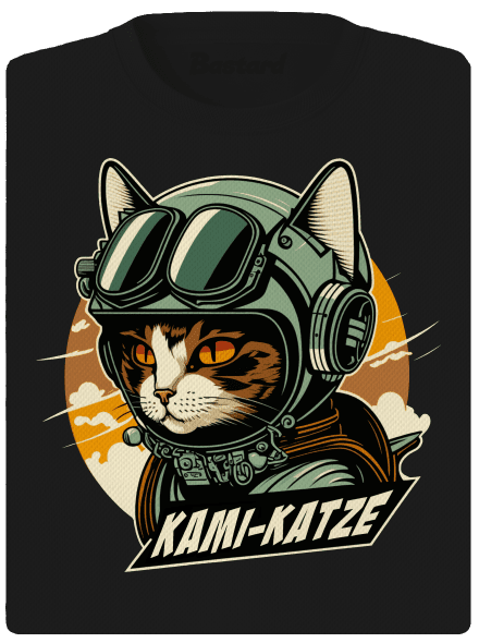 Kami-Katze dámské sportovní tričko Black