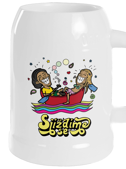 Sjíždíme se půllitr White