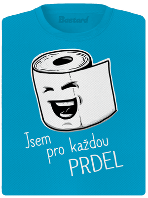 Prdel dámské sportovní tričko Blue Atol