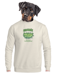 unisex mikina bez kapuce