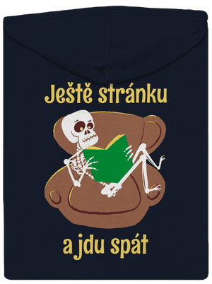 Ještě stránku dámská mikina na zip Navy Mal