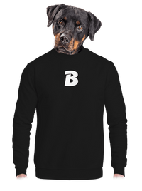 unisex mikina bez kapuce