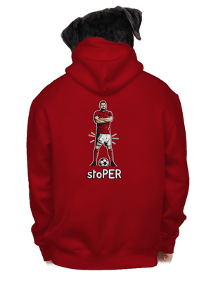 Stoper pánská mikina na zip Red