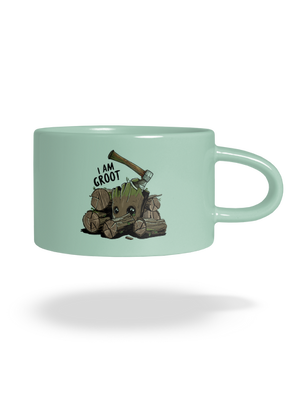 I Am Groot hrnek makronka Mint Macaron