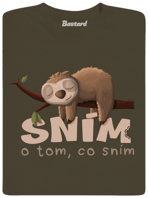 Sním o tom, co sním pánské dlouhý rukáv Urban Khaki