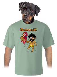 unisex tričko oversized