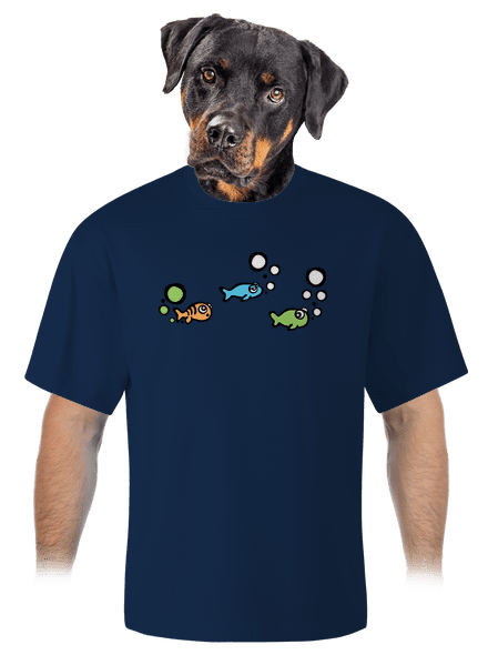 Nehoda unisex tričko oversized Midnight Blue