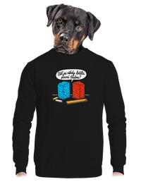 unisex mikina bez kapuce