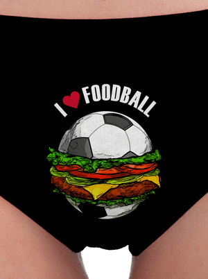 Foodball dámské kalhotky Black