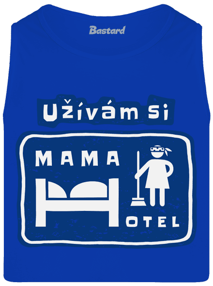 Mama Hotel pánské tílko Royal Blue