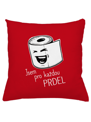 Prdel polštář Red