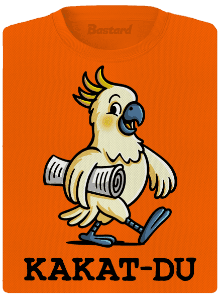 Kakat-du dámské sportovní tričko Neon Orange