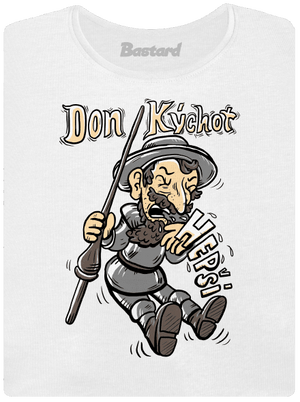 Don Kýchot dámské tričko premium White