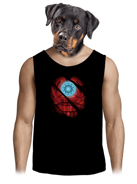 Ironman pánské tílko Black