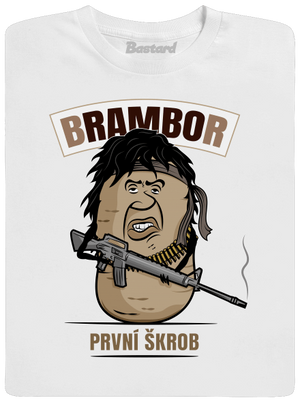 Brambor dětské tričko White