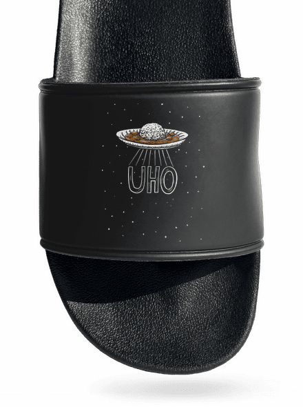 Uho pantofle Black