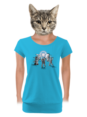 dámské tričko s lemem