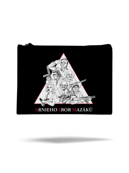 Arnieho sbor mazáků  taštička Black