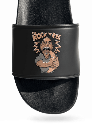 Rock and roll pantofle Black