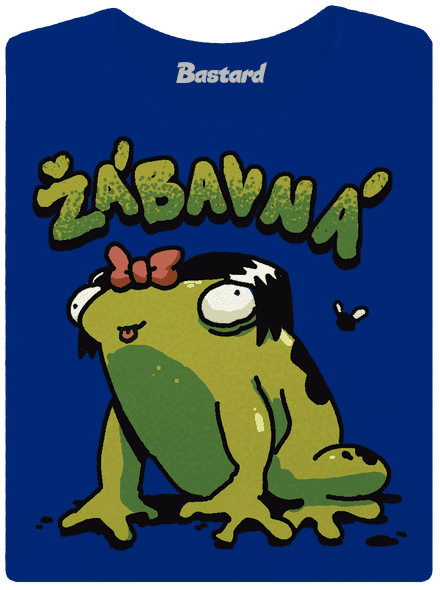 Žábavní dámské tričko Royal Blue Mal