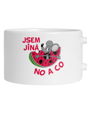 Jsem jiná hrnek makronka White