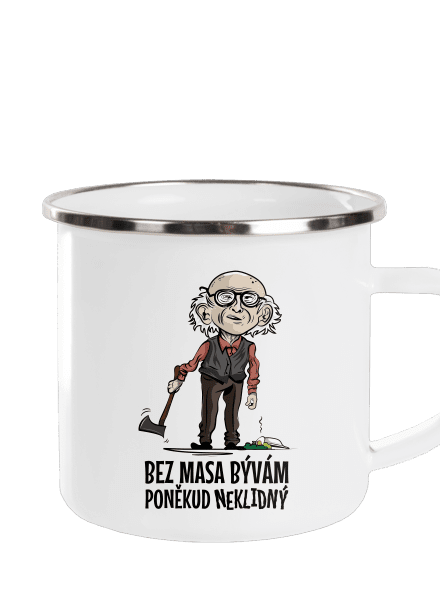 Neklidný bez masa plecháček White