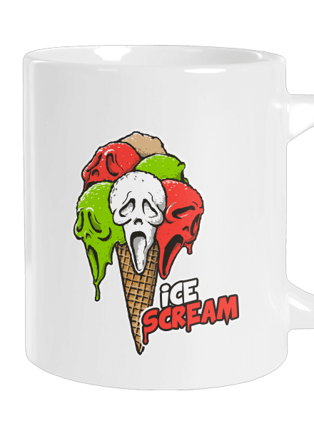 Ice Scream velký hrnek White