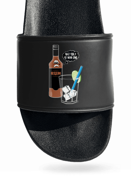 Rum a Cola pantofle Black