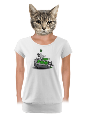 dámské tričko s lemem