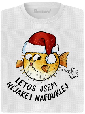 Jsem nafouklej dámské sportovní tričko White