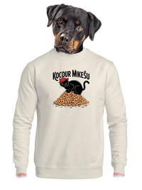 unisex mikina bez kapuce