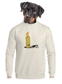 unisex mikina bez kapuce