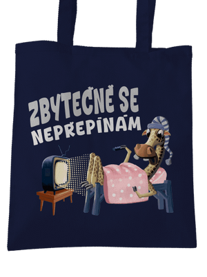 Zbytečně se nepřepínám taška French Navy