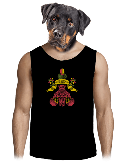 Kulový eso pánské tílko Black