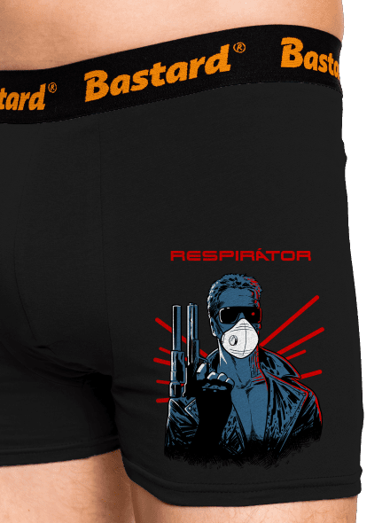 Respirátor boxerky Black
