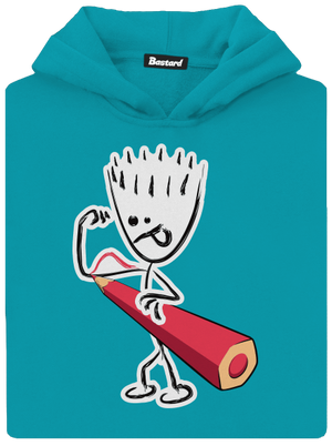 Svaly dětská mikina klokanka Hawaiian Blue