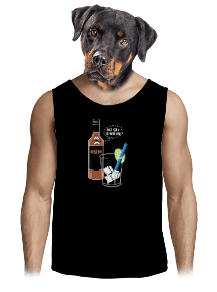 Rum a Cola pánské tílko Black