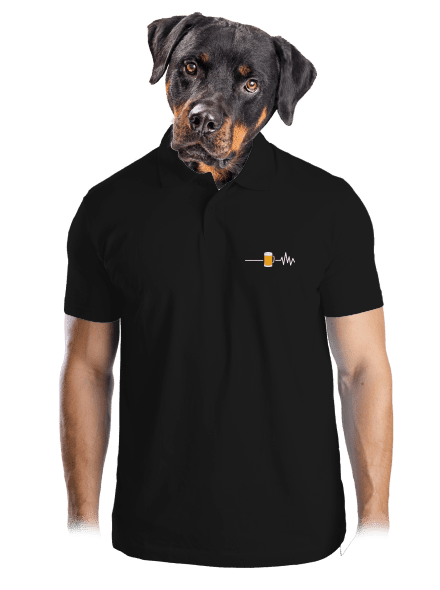 Beer help pánská polokošile Black