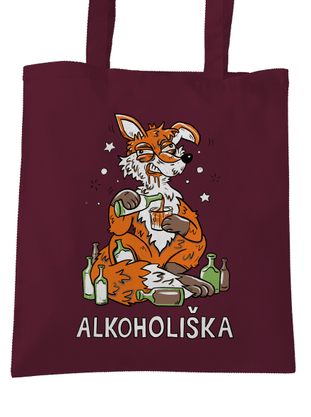 Alkoholiška taška Burgundy